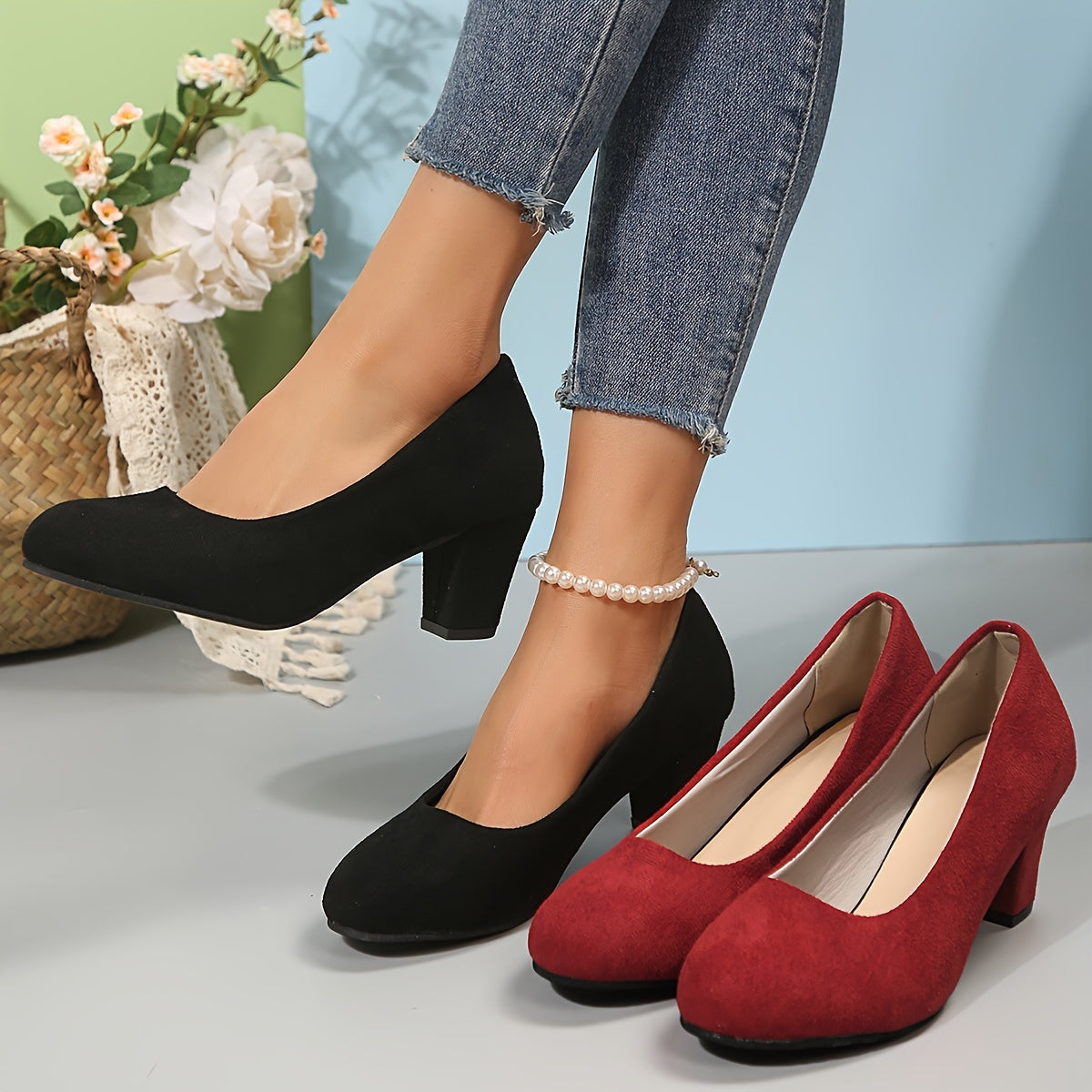 Zapatos mujer estables y chic, cómodos para look diario