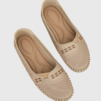 Zapatos ortopédicos tipo mocasín con plantilla ergonómica y suela flexible para mujer, cómodos y versátiles para uso diario o trabajo