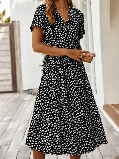 Vestido veraniego cómodo y elegante - fresco para los días cálidos