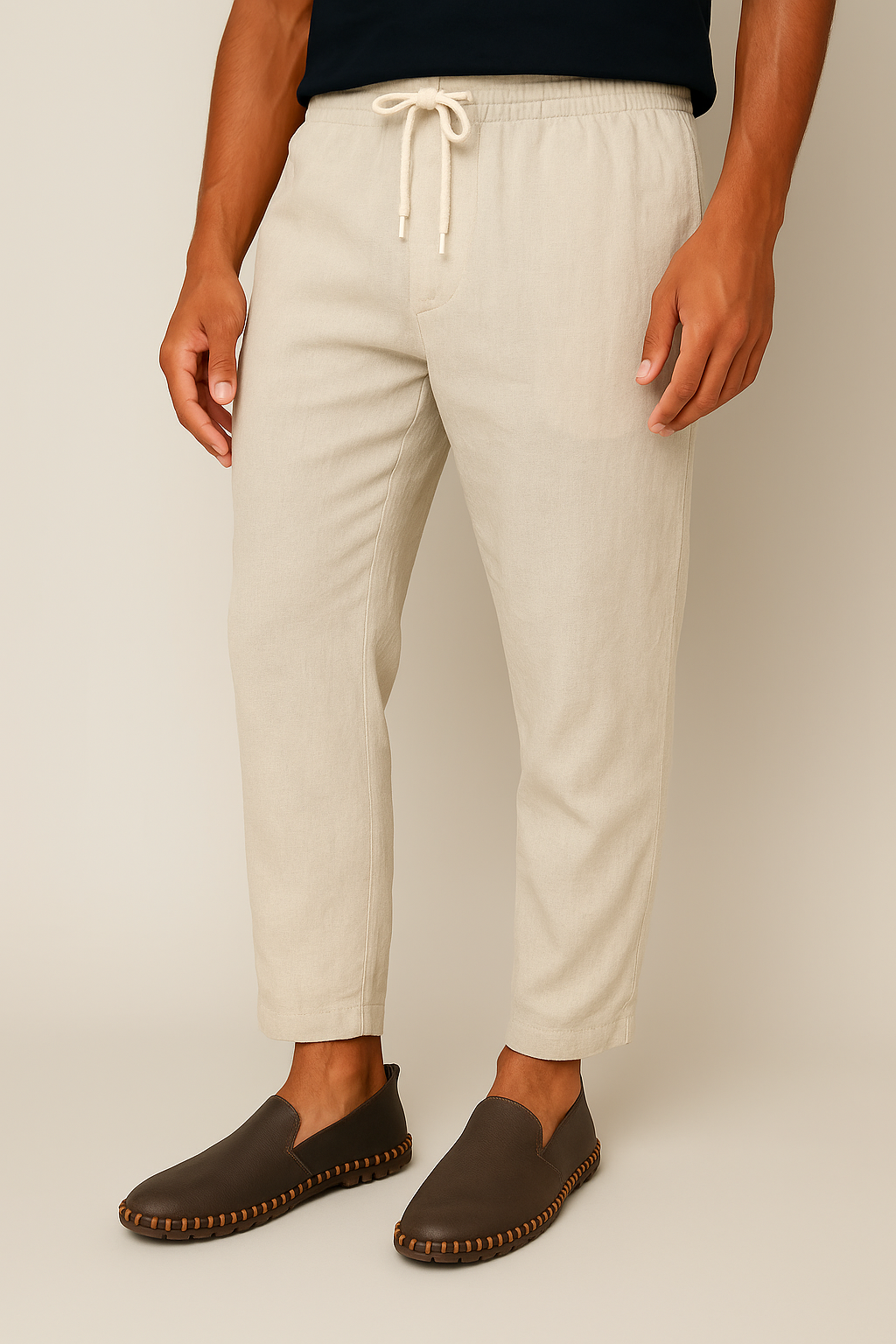 Zapatos tipo loafer de cuero para hombre con acabado premium, cómodos y estilizados