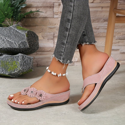 Sandalias Ortopédicas Antideslizantes Para Mujer - Comodidad Perfecta