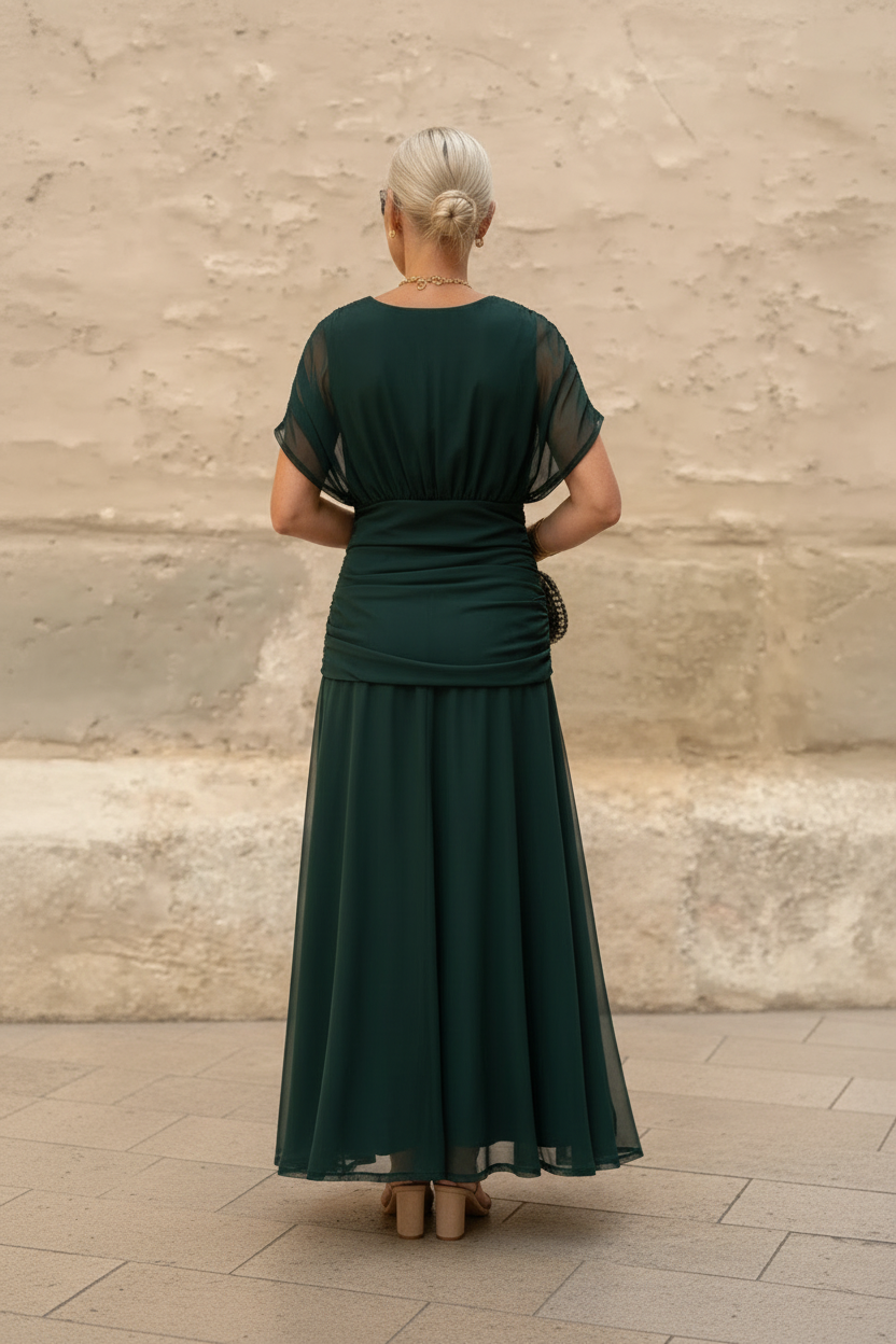 Vestido maxi elegante para mujer, cómodo y ligero para verano o fiesta
