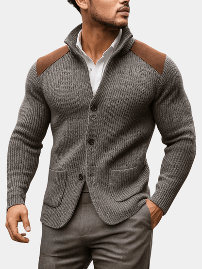 Sven | Chaleco de Punto con Estilo Moderno para Hombre de Otoño