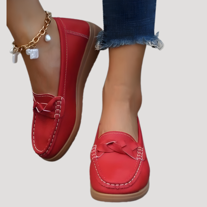 Zapatillas mocasines sin cordones para mujer - Sofisticación sin esfuerzo