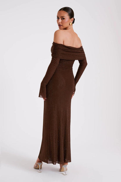 Vestido de lentejuelas para mujer, elegante y brillante para fiesta o gala