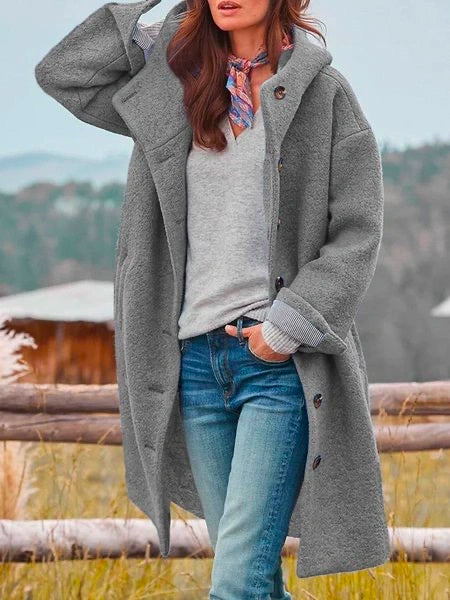 Luxe | Abrigo de Punto Cálido Estilo Casual Elegante