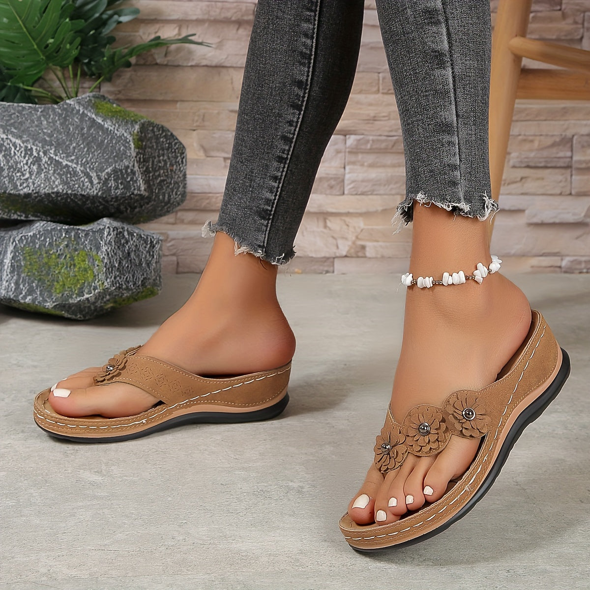 Sandalias Ortopédicas Antideslizantes Para Mujer - Comodidad Perfecta