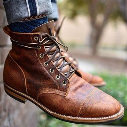 Daan | Botas Clásicas de Cuero para Hombre con Estilo Atemporal y Elegante