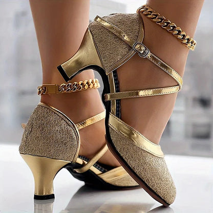 Aaliah | Elegante sandalia de tacón grueso