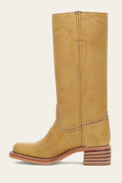 Lucía | Botas de Cuero Exclusivo con Suela Flexible y Tacón Elegante para Mujer