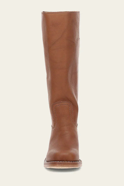 Lucía | Botas de Cuero Exclusivo con Suela Flexible y Tacón Elegante para Mujer