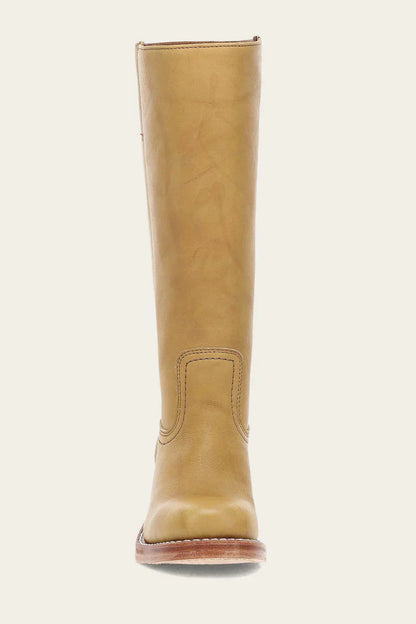 Lucía | Botas de Cuero Exclusivo con Suela Flexible y Tacón Elegante para Mujer