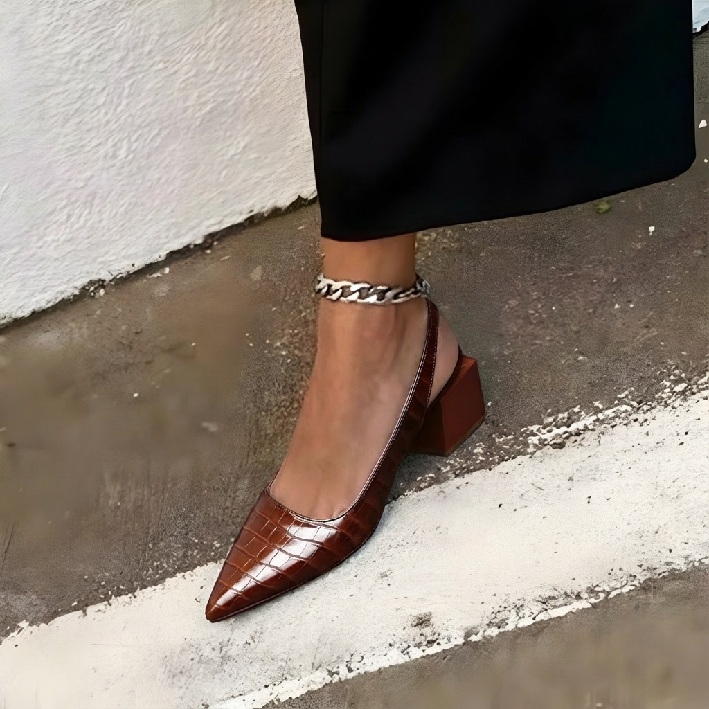 Tacones ortopédicos femeninos, diseño elegante y cómodo