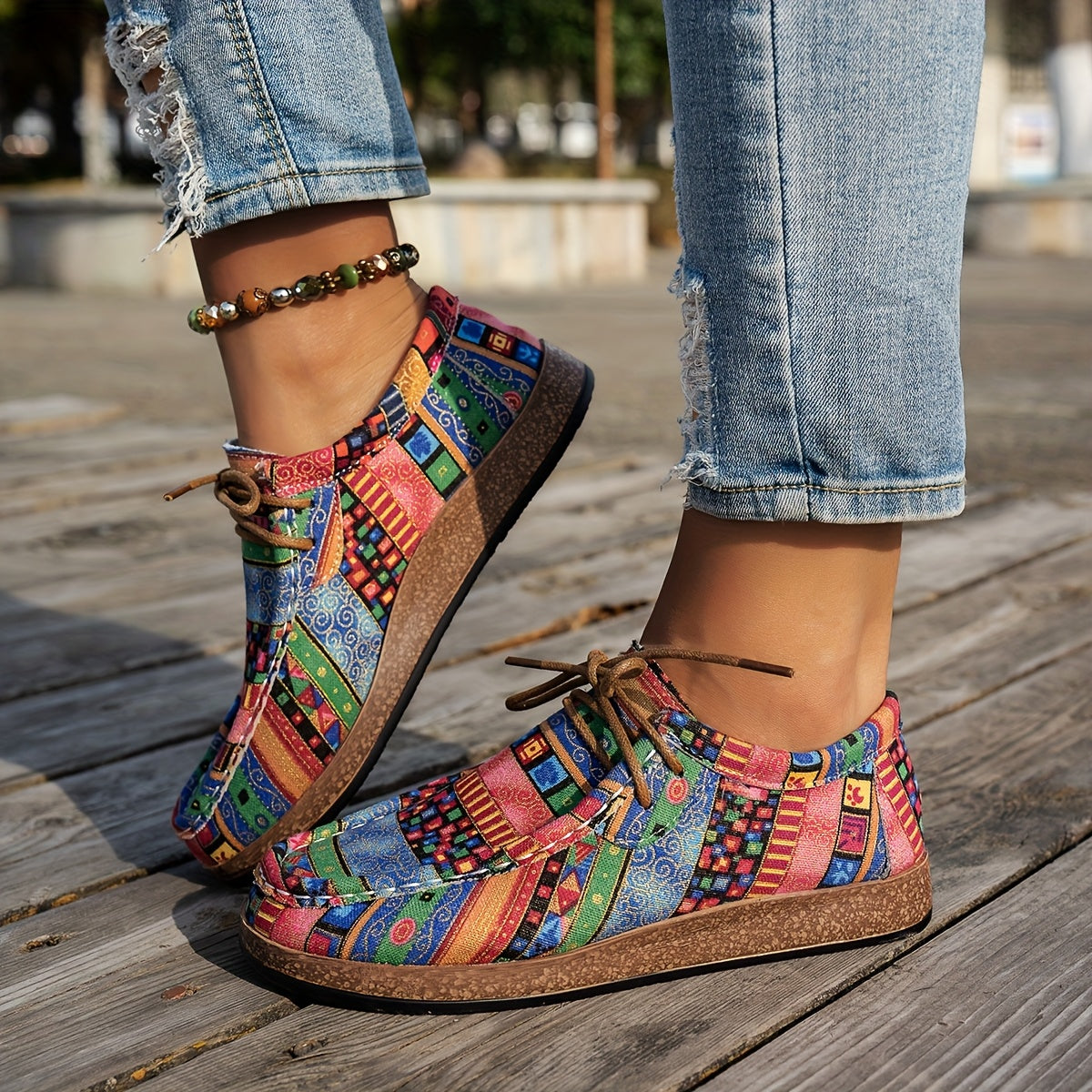 Patch | Zapatillas Patchwork de Primavera Casuales Confort