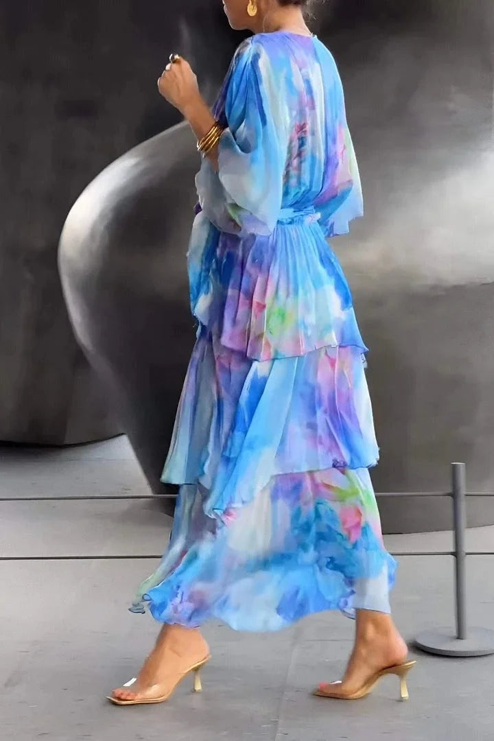 Vestido Elegante Estilo Veraniego Confeccionado Especial Diseño de Colección Verano