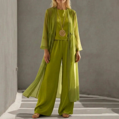 Conjunto Elegante con Blusa y Diseño Cómodo | Atmosfera de Verano
