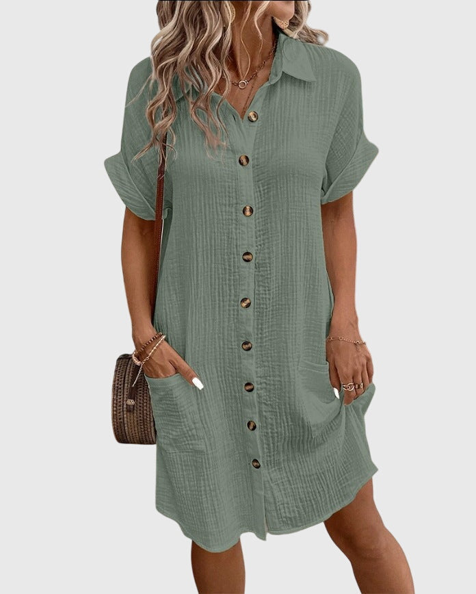 Vestido Elegante Estilo Veraniego Confeccionado de Colección Verano de Colección Verano