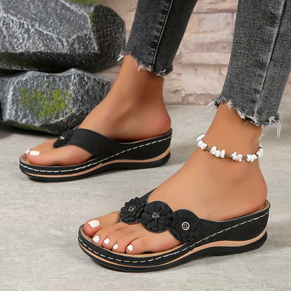 Sandalias Ortopédicas Antideslizantes Para Mujer - Comodidad Perfecta