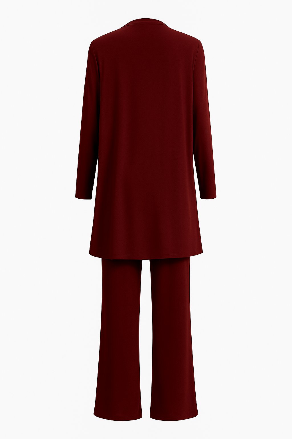 Conjunto Cárdigan Longline Top Pantalón