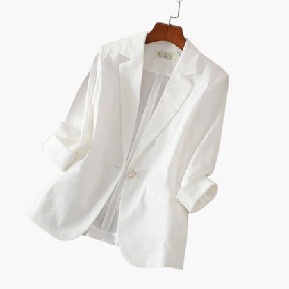 Ropa de verano Blazer Elegante Estilo Clásico Verano de Línea Elegante