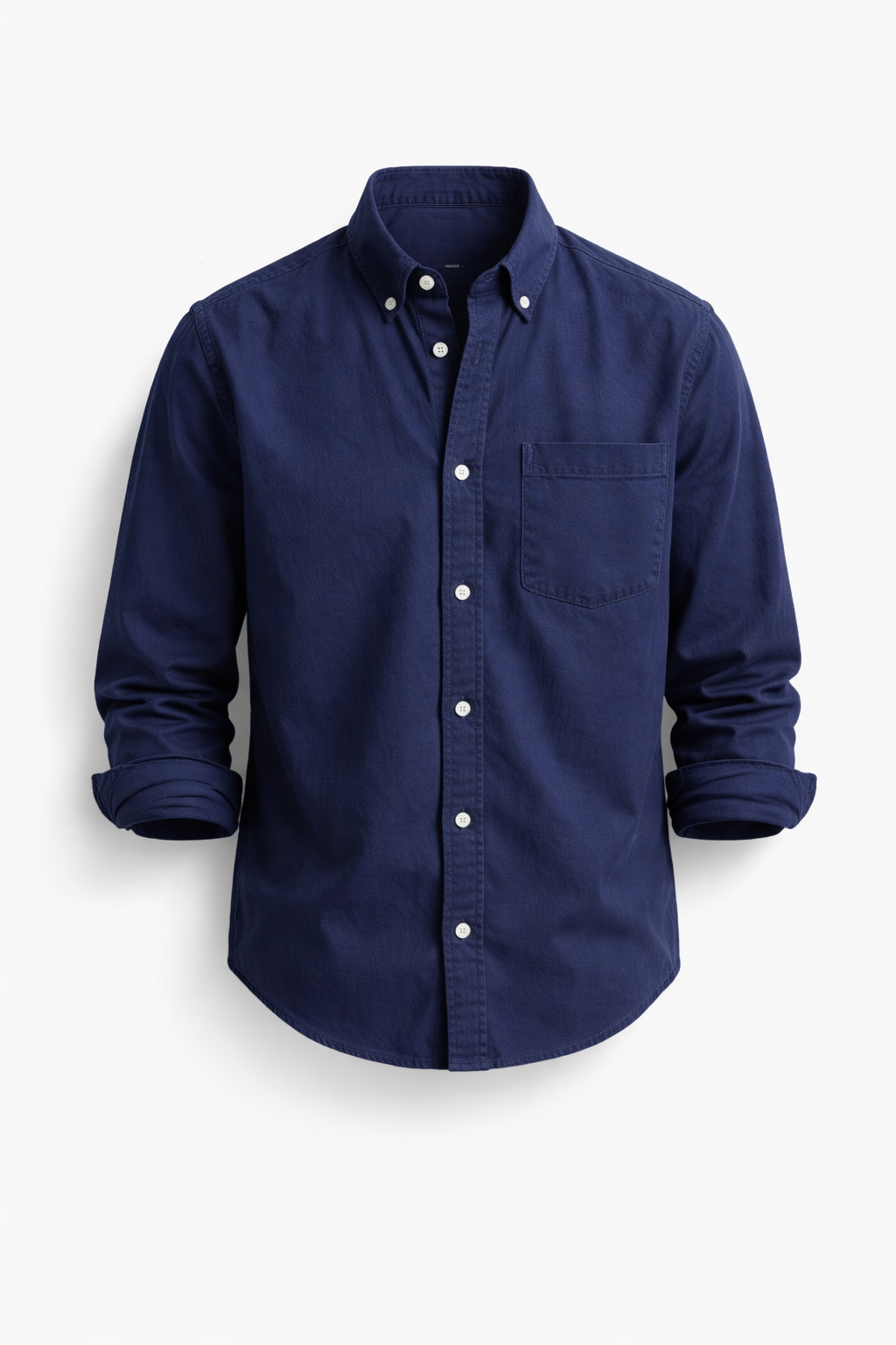Camisa de lino con botones para hombre - fresca y elegante