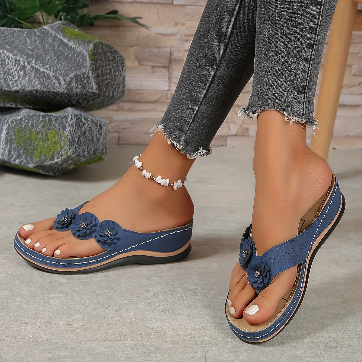 Sandalias Ortopédicas Antideslizantes Para Mujer - Comodidad Perfecta