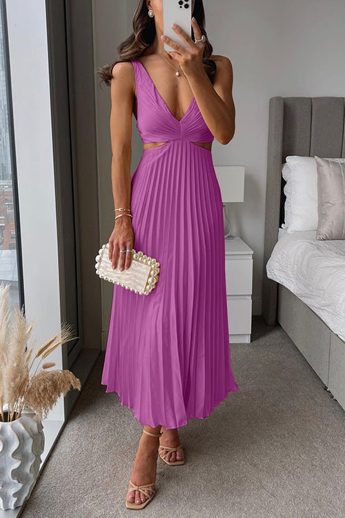 Vestido maxi elegante para mujer, ligero y sofisticado para fiesta o verano