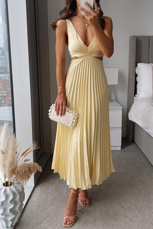 Vestido maxi elegante para mujer, ligero y sofisticado para fiesta o verano