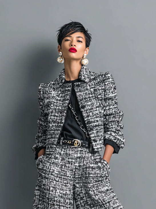Conjunto de chaqueta de manga larga y pantalones informales, cómodo y moderno para el uso diario