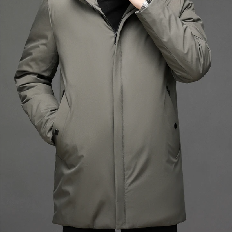 Chaqueta hombre de invierno atemporal, confortable y cálida para frío