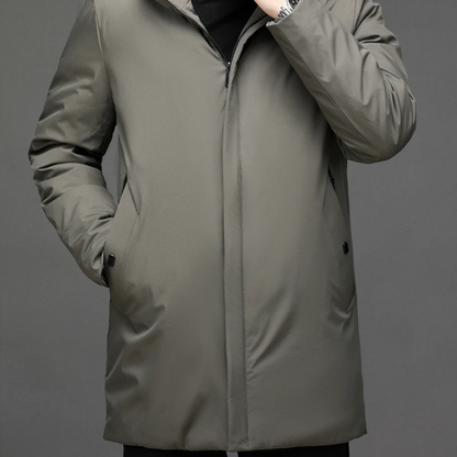 Chaqueta hombre de invierno atemporal, confortable y cálida para frío