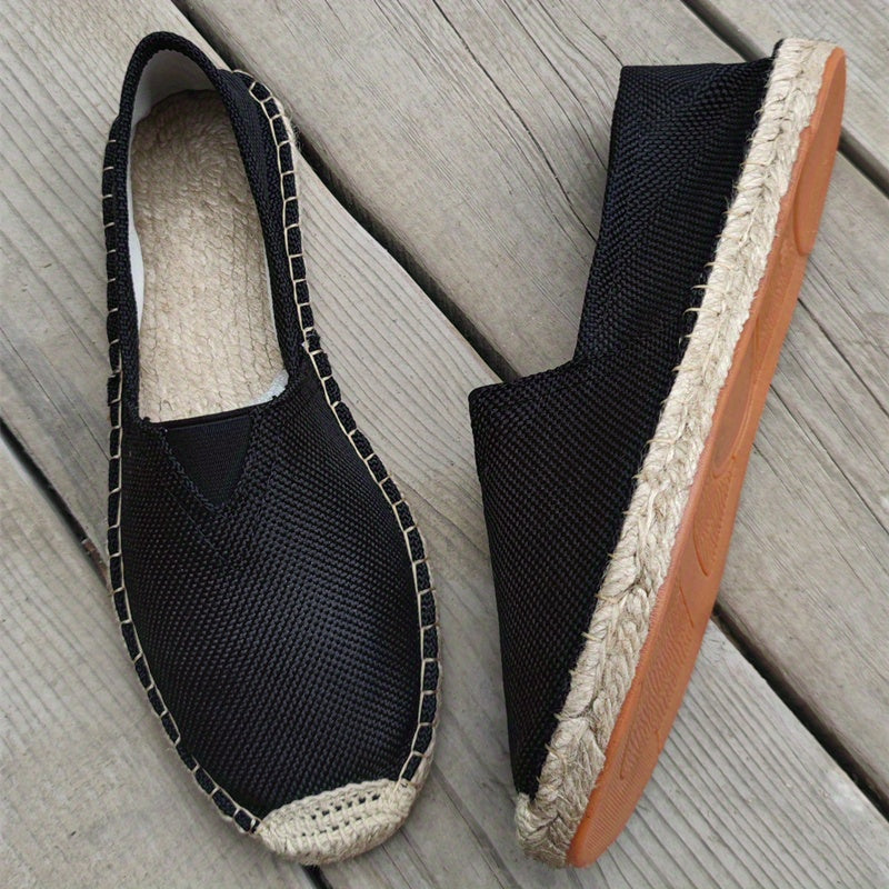 Alpargatas masculinas elegantes, estilo moderno y versátil