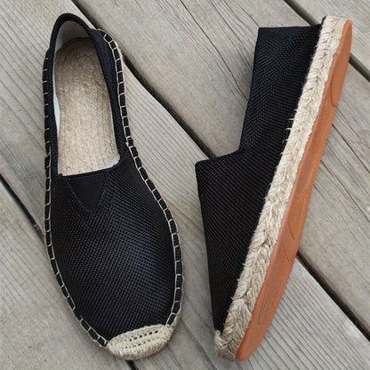 Alpargatas masculinas elegantes, estilo moderno y versátil