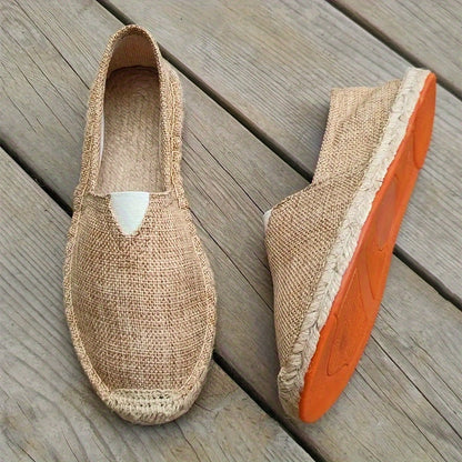 Alpargatas masculinas elegantes, estilo moderno y versátil