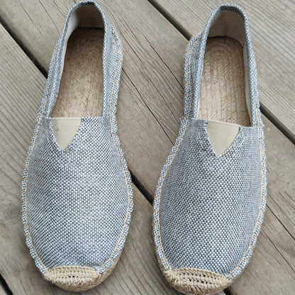 Alpargatas masculinas elegantes, estilo moderno y versátil