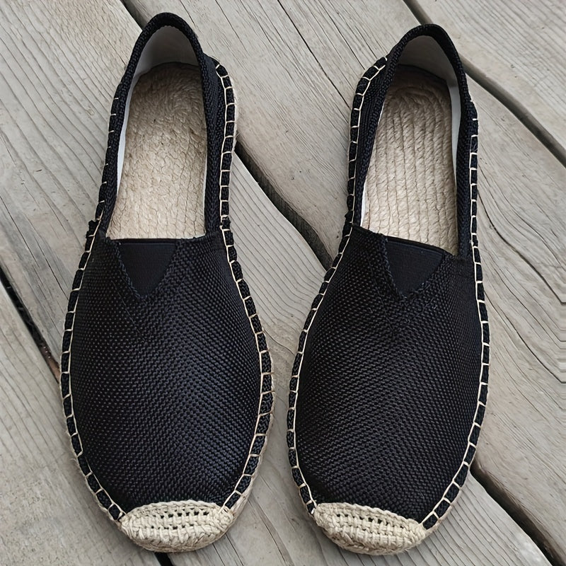 Alpargatas masculinas elegantes, estilo moderno y versátil
