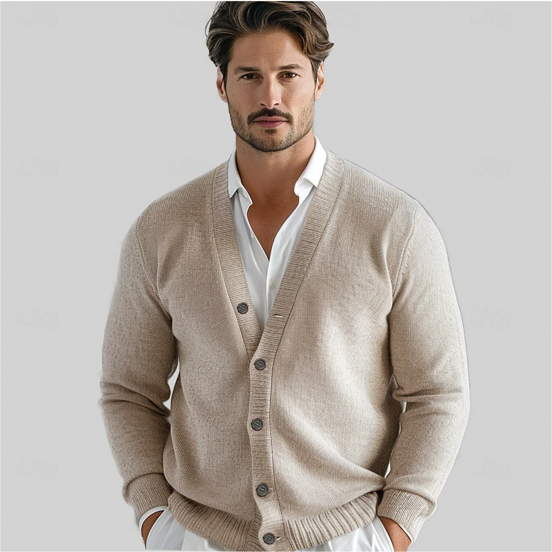 Vest de hombre, chic y confortable con cierre de botones