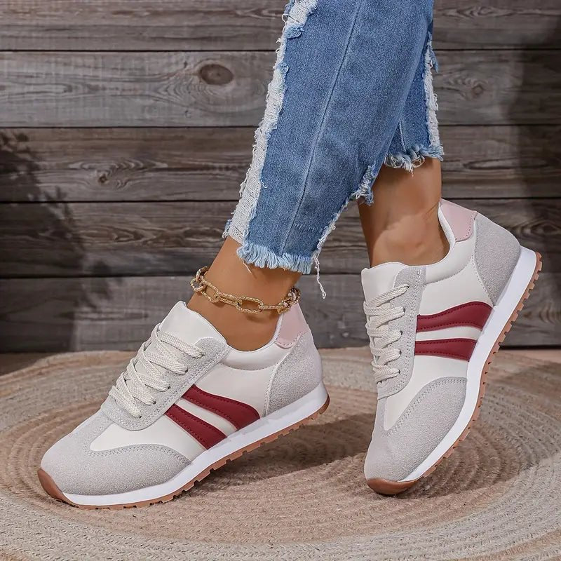 Hadley | Zapatillas Casuales con Cordones Retro para Mujer de Ciudad