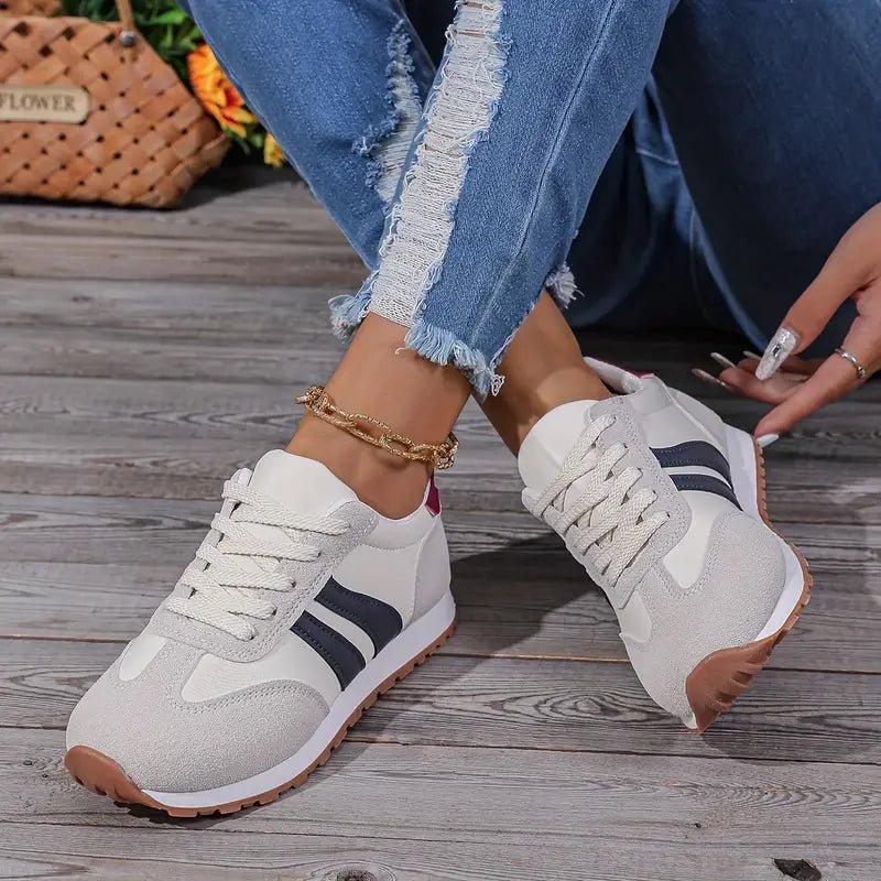 Hadley | Zapatillas Casuales con Cordones Retro para Mujer de Ciudad