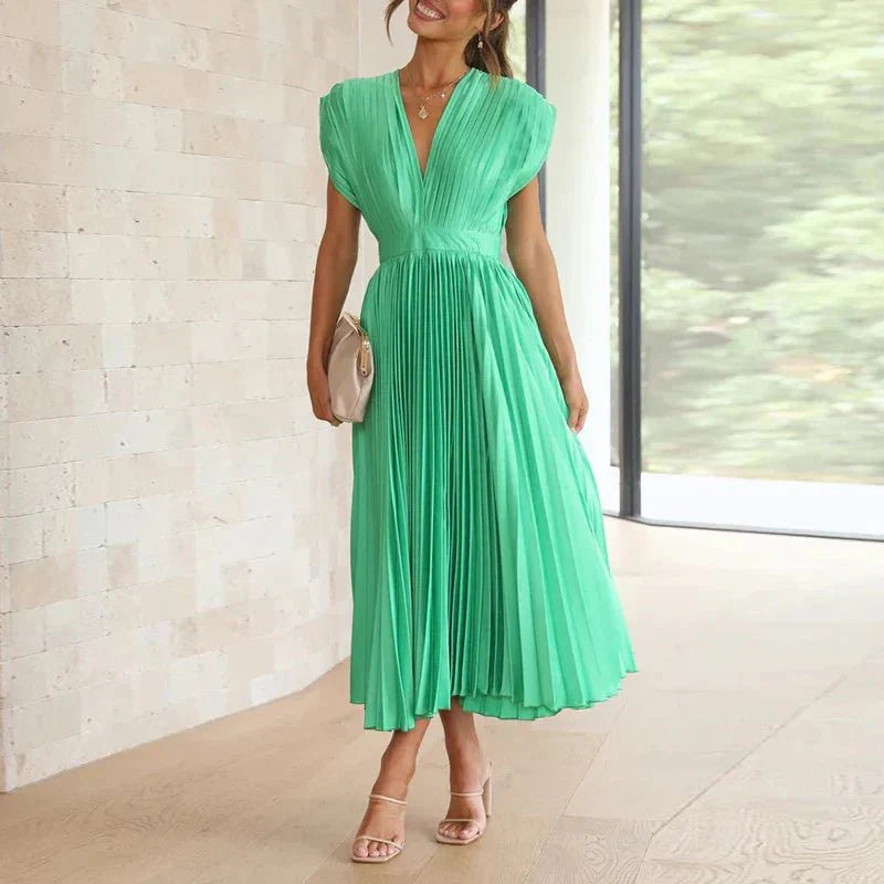 Vestido elegante para mujer, ligero y sofisticado para fiesta u oficina