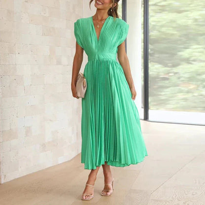 Vestido elegante para mujer, ligero y sofisticado para fiesta u oficina
