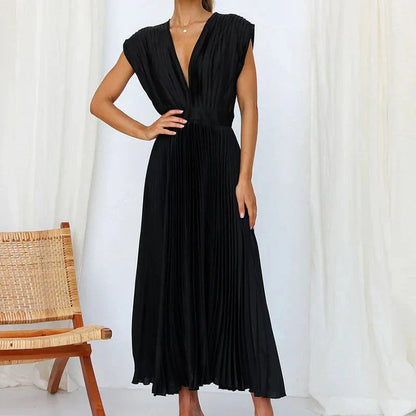 Vestido elegante para mujer, ligero y sofisticado para fiesta u oficina