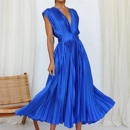 Vestido elegante para mujer, ligero y sofisticado para fiesta u oficina