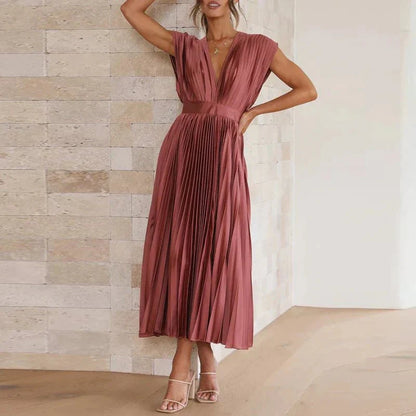 Vestido elegante para mujer, ligero y sofisticado para fiesta u oficina