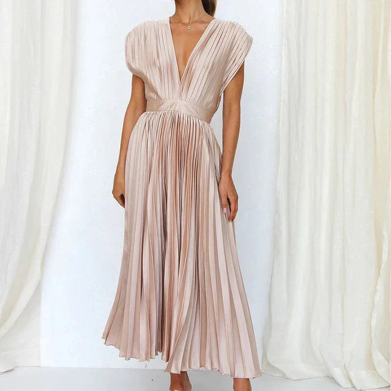 Vestido elegante para mujer, ligero y sofisticado para fiesta u oficina