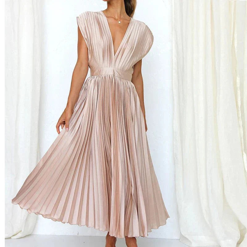 Vestido elegante para mujer, ligero y sofisticado para fiesta u oficina