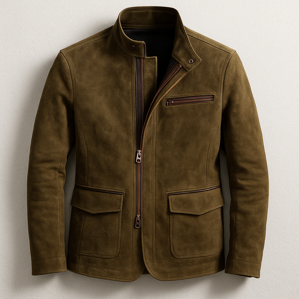Chaqueta de hombre, sofisticada y confortable
