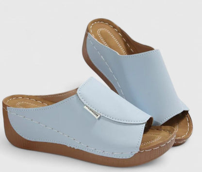 Sandalias ortopédicas con suela ergonómica y ajuste cómodo para mujer, ideales para verano o uso diario