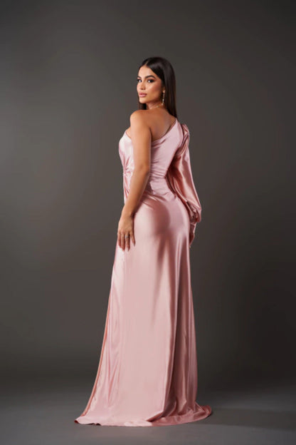Vestido de silueta elegante para mujer, ligero y sofisticado para fiesta