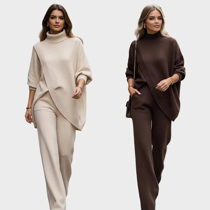 Monserat | Conjunto de Jersey y Pantalones Oversize con Diseño Sofisticado para Mujer